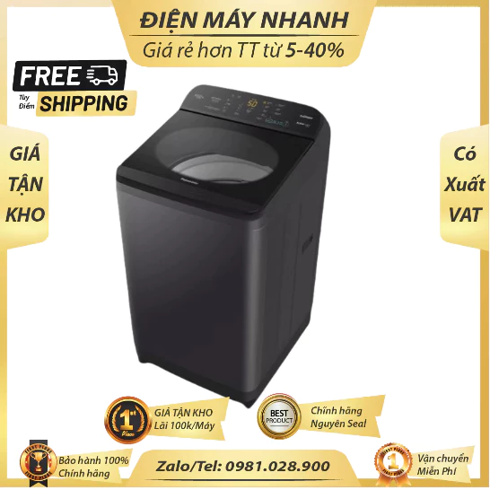 NA F85A9BRV May Giat Panasonic NA F85A9BRV Bao Hanh Chinh Hang