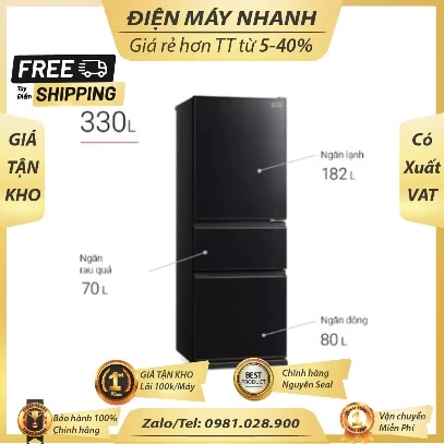 CGX41EN GBK Tu Lanh Inveter Mitsubishi MR CGX41EN GBK V Mien phi lap dat giao hang nhanh Moi 100