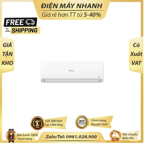 GC 12IS33 May lanh Casper Inverter 1.5 HP GC 12IS33 Moi 100