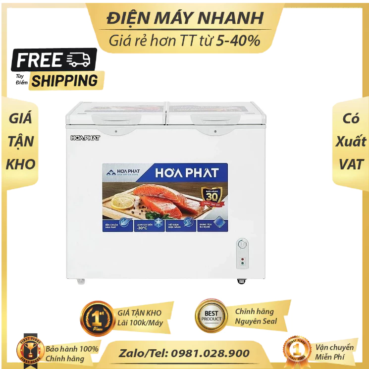 HPF BN6205 Tu dong Hoa Phat 205 Lit HPF BN6205 Dan lanh nhom Model 2022
