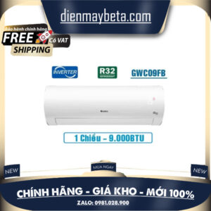 Gree Inverter 1 HP GWC09FB-K6D9A1W 100% Bảo đảm