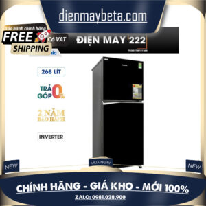 Tủ Lạnh Panasonic 2 Cánh Inverter NR-BL300PKVN 268 Lít Mới 100%