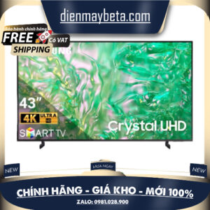 UA43DU8000 - Smart Tivi Samsung 4K 43 Inch 43DU8000 - BẢO HÀNH CHÍNH HÃNG
