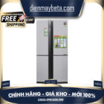 Tủ Lạnh Sharp Inverter SJ-FX680V-WH 678 Lít – Mới 100% Mới 100%