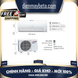 Máy lạnh Mitsubishi Electric Inverter 1.5 HP MSY/MUY-JW35VF