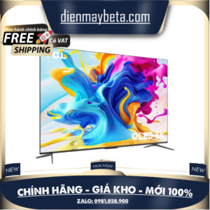 Ti vi Google Tivi QLED TCL 4K 55 Inch 55C645