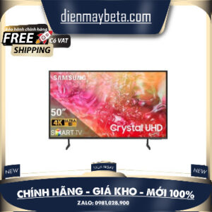 UA50DU7700 - Smart Tivi Samsung 50 Inch Crystal UHD DU7700 4K (2024) UA50DU7700KXXV
