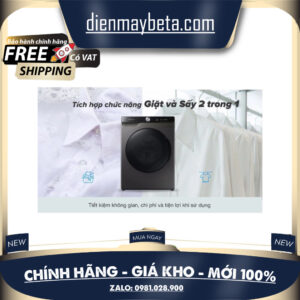 Máy Giặt Sấy Samsung Inverter 11Kg Sấy 7Kg WD11T734DBX/SV - Mới 100% Mới 100%