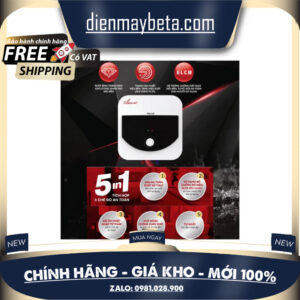 20L | Rossi AMORE 20 lít vuông - Bình Nóng Lạnh gián tiếp chống giật RAM-20SQ R20TI