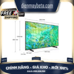 Smart Tivi Samsung 43 inch Crystal UHD 4K CU8000 – UA43CU8000 DMK