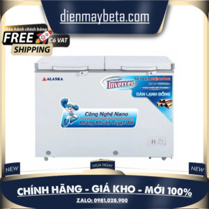 FCA 3600CI - Tủ Đông Mát Alaska Inverter - Bảo Hành Chính Hãng - Giao Hàng Toàn Quốc