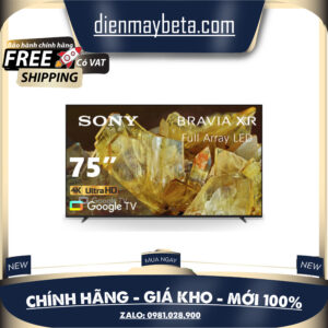 Google Tivi Sony 4K 75 inch XR-75X90L Mới 2023 - Chính hãng  - DMK