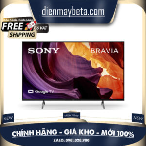 Google Tivi Sony 4K KD-75X85K 75 inch Hệ điều hành Google TV, Remote thông minh