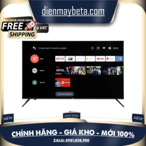 Android Tivi AQUA 4K 50 inch LE50AQT6600UG - Mới 100%