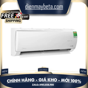 Máy lạnh Midea Inverter 1 HP MSAFA-10CRDN8  100% Chuẩn