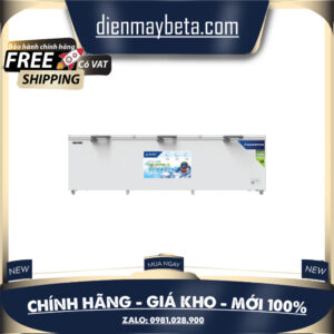 HPF AD81190 - Tủ Đông 1190L Hòa Phát Inverter HPF-AD81190 (1 Ngăn 3 Cánh)