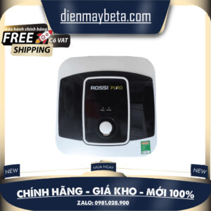 30SQ Bình tắm nóng lạnh Rossi Puro 30SQ (30 lít vuông)-Hàng chính hãng, mới 100%, nguyên Seal, nguyên đai, nguyên kiện.