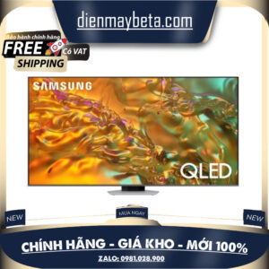 QA75Q80D Smart Tivi QLED Samsung 4K 75 inch QA75Q80DAKXXV ( Có giao và lắp đặt tại nhà)