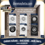 EWF8024BDWA / EWF1023P5WC & EDV904H3WC – Combo Máy Giặt Electrolux 10 Kg & Máy Sấy Thông Hơi 9 Kg