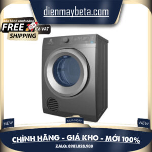 Máy sấy thông hơi Electrolux 8.5 kg EDS854N3SB Mới