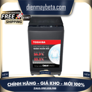 [Shopee - Lắp đặt 0Đ HN HCM] Máy Giặt Lồng Đứng Toshiba Inverter AW-DUK1150HV(MG) / AW-DK1000FV(KK) - Giao Toàn Quốc
