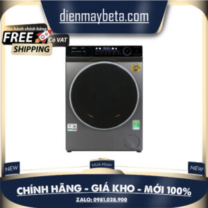 Máy giặt Aqua Inverter 10 kg AQD- DD1001G PS Mới 100%