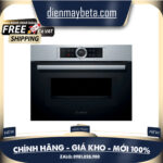 CMG633BS1B Lò Nướng Kết Hợp Vi Sóng Bosch CMG633BS1B Serie 8, Nhập Đức, BH 36 Tháng, Bepchauau