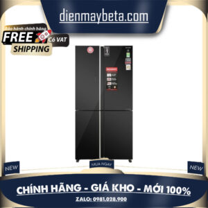 Tủ Lạnh Sharp Inverter 572 Lít SJ-FXP640VG-BK 4 Cánh - Mới 100% Mới 100%