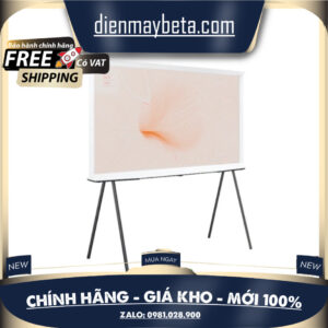 [Samsung QA55LS01TA] Smart Tivi Kiểu Chữ Có Chân The Serif QLED Samsung 4K 55 inch QA55LS01T - Mới 100% Mới 100%