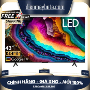 43P755 Google Tivi TCL 4K 43 Inch 43P755 2024