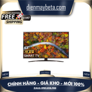 Tivi LG 43UP8100PTB Tivi LG chính hãng BH:24 tháng tại nhà từ nhà sản xuất trên toàn quốc - Mới 100% Mới 100%