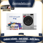Máy giặt LG Inverter 9 kg 1409S2V/Mới 100% Mới 100% Máy giặt LG Inverter 9 kg 1409S2V/Mới 100% Mới 100%