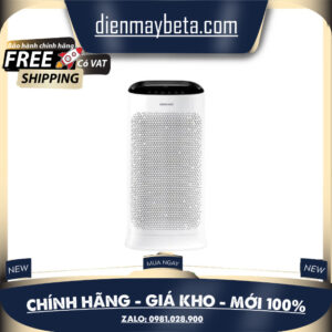 [Mã ELBAU4 giảm 4% đơn 500K] Máy lọc không khí Samsung 60m2 AX60R5080WD, lọc bụi mịn PM0.3, kháng khuẩn 99.9% Mới 100%
