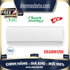 CHARM12HI(I/O) Điều hòa Gree 12000 BTU 2 chiều inverter CHARM12HI