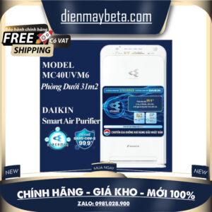 Máy Lọc không khí Daikin MC30YVM7 - Phù hợp phòng 23m2-Công nghệ Streamer  - DMK