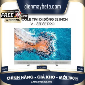 32D3E PRO - Google Tivi HD Di Động Coocaa 32 Inch - Giao Hàng Toàn Quốc