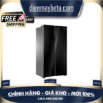 Tủ lạnh Aqua Inverter 602 lít Side By Side AQR-IG696FS GB DMK