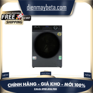 Máy giặt Aqua Inverter 9 kg AQD- D902G BK Mới 100%