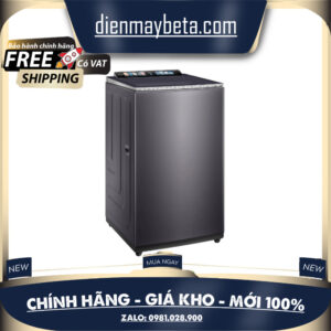 AWM12-BSR1K(BU) Máy giặt cửa trên Inverter AQUA 12kg  AWM12-BSR1K(BU) - Bảng điều khiển màu - Freeship toàn quốc