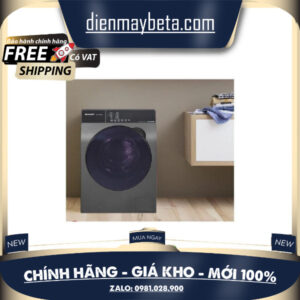 Máy giặt Sharp Inverter 8.5 Kg ES-FK852EV-W Mới 100%