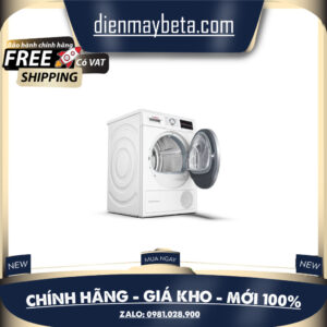 Máy sấy bosch 9kg WTW85400SG, thương hiệu đức, bảo hành tại nhà, tiết kiệm điện nước Mới 100%