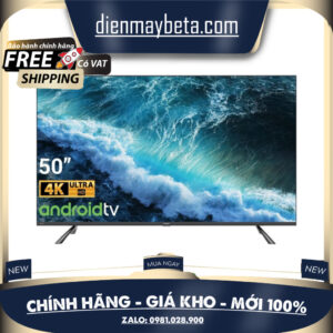 Android Tivi 4K Casper 50 Inch 50UG6100 Mới 100%
