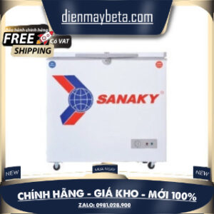 VH-255HY2 Tủ đông SANAKY 255HY2 208 LÍT - Bảo hành chính hãng