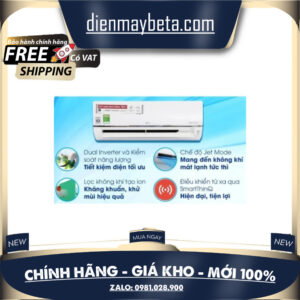 Điều hòa LG 12000BTU 1 chiều inverter UV Nano V13APIUV, mới 100%, hàng chính hãng