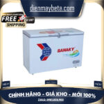 VH-2599W1 – TỦ ĐÔNG SANAKY VH-2599W1 , 2 NGĂN 1 ĐÔNG 1 MÁT,2 CÁNH,195 LÍT