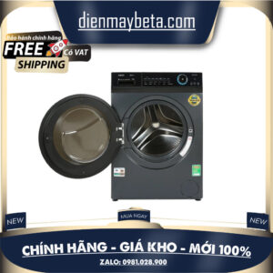 Máy giặt Aqua Inverter 11 kg AQD- D1102G BK Mới 100%