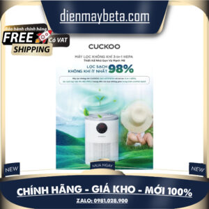 [Chính Hãng] Máy Lọc Không Khí Cuckoo CAMI CAC-AF1110FW-WHCKV - Phòng 34m2  - DMK