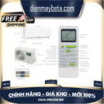 Điều hòa Nagakawa Inverter 1.5 HP NIS-C12R2T28 Mới 2023 100% Bảo đảm