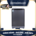 Máy giặt Aqua 12 kg AQW-FW120GT(BK)  – Diệt khuẩn khử mùi Nano Ag+,  Lồng giặt Pillow,  Hẹn giờ giặt