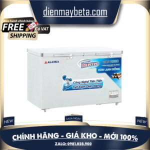 HB 550CI - Tủ Đông Alaska Inverter 408 Lít - Bảo Hành Chính Hãng